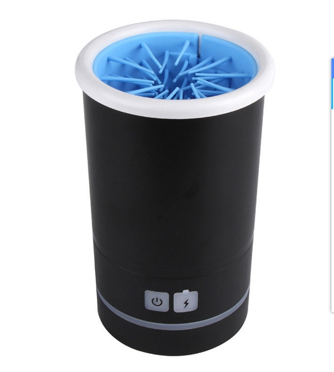 USB portable dog paw washer for cleaning dog paws