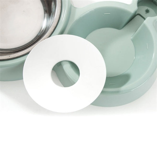 Ceramic pet food bowl for cats and dogs